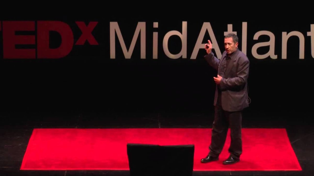 Eldar Shafir giving a talk on scarcity.