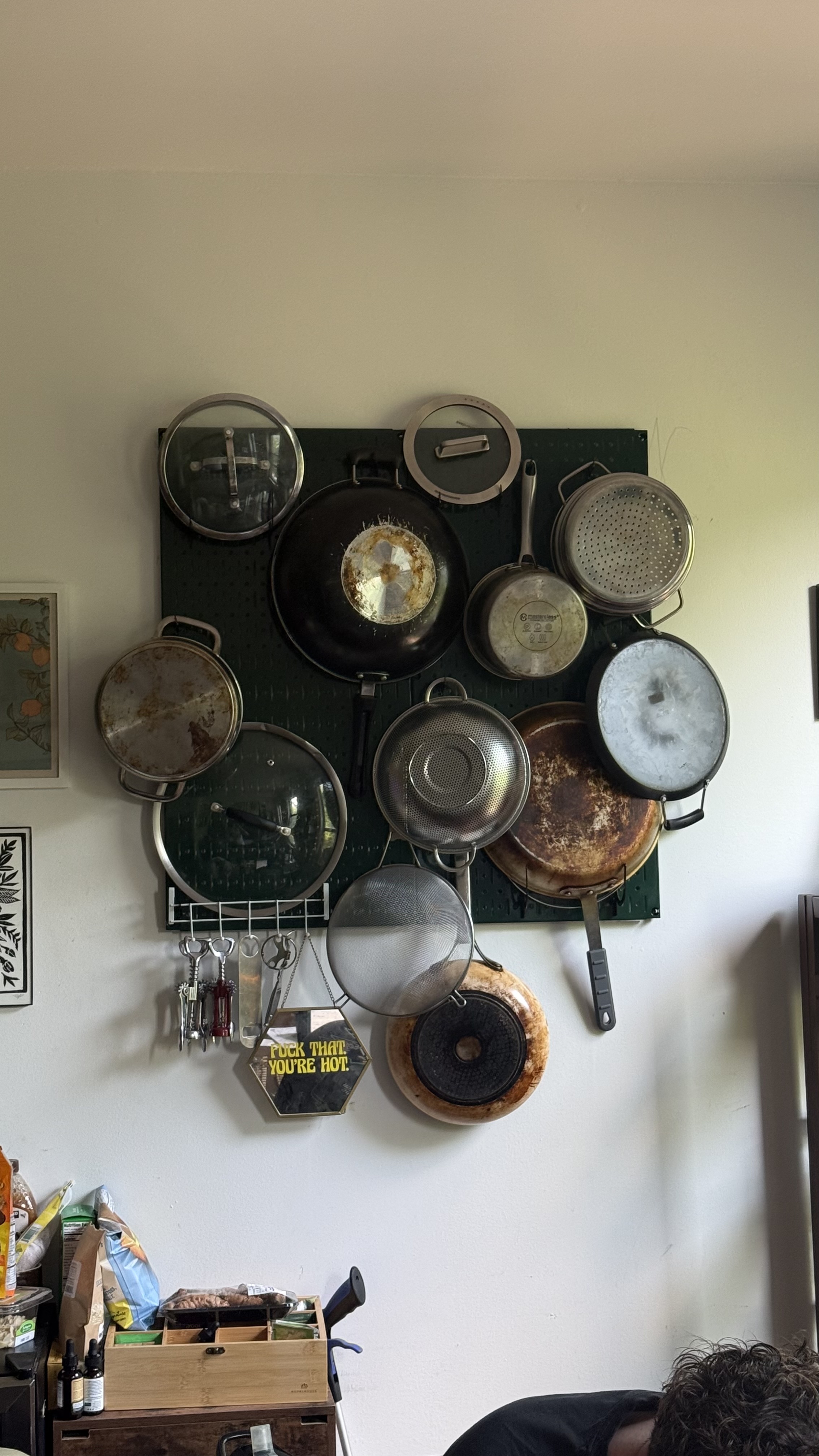 Another corner of D&rsquo;LOURDES&rsquo; home arranged in tightly packed Tetris-style order.
