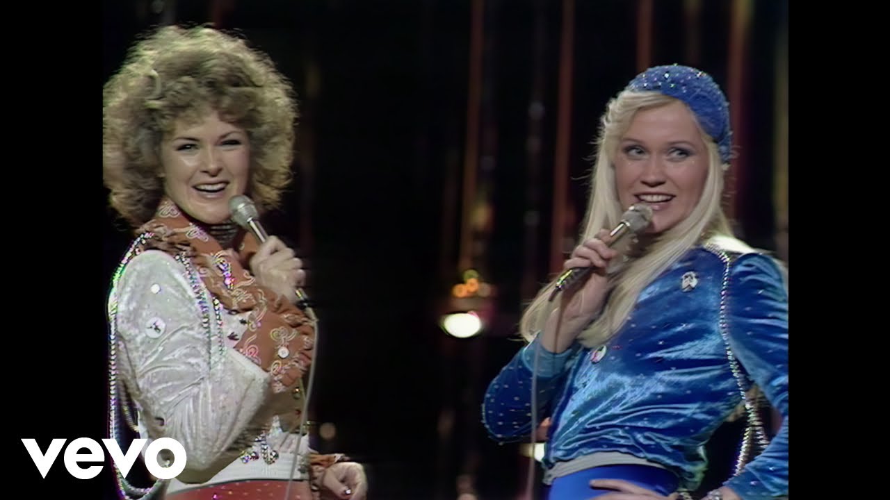 ABBA performing &ldquo;Waterloo&rdquo; at Eurovision 1974.