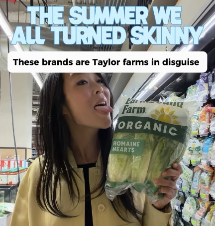 Wen-Jay Ying Instagram reel: brands that are Taylor Farms in disguise